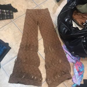 Brown hippy pants